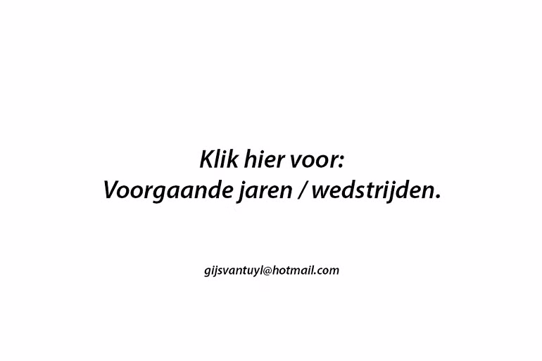 Voorgaande jaren Wedstrijden